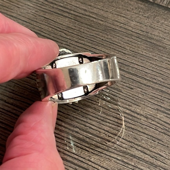 Bradford Exchange Ride Hard, Live Free" Motorcycle Men's Ring Size 14 - Picture 10 of 16